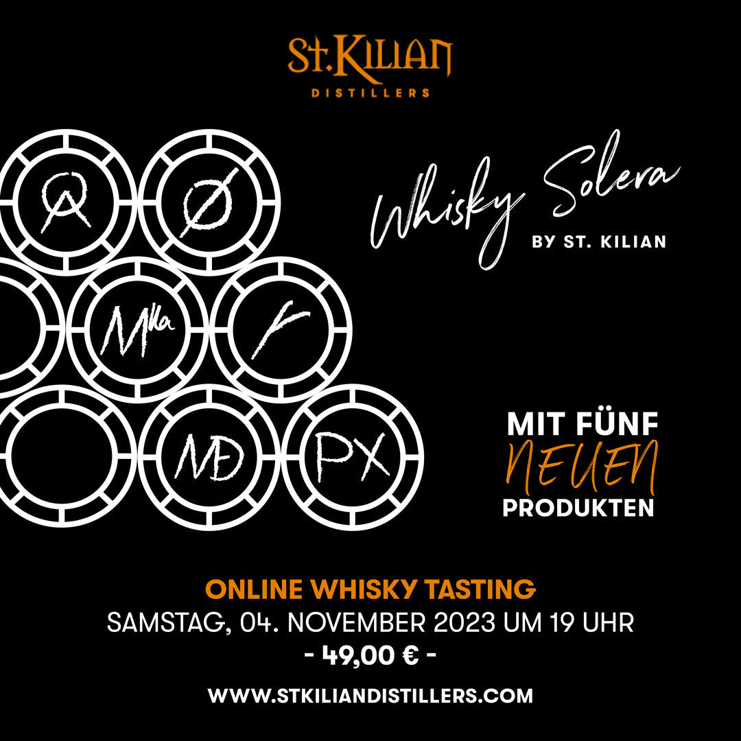 Pressemitteilung: St. Kilian Distillers Online Tasting - Fünf Neuheiten im Rampenlicht