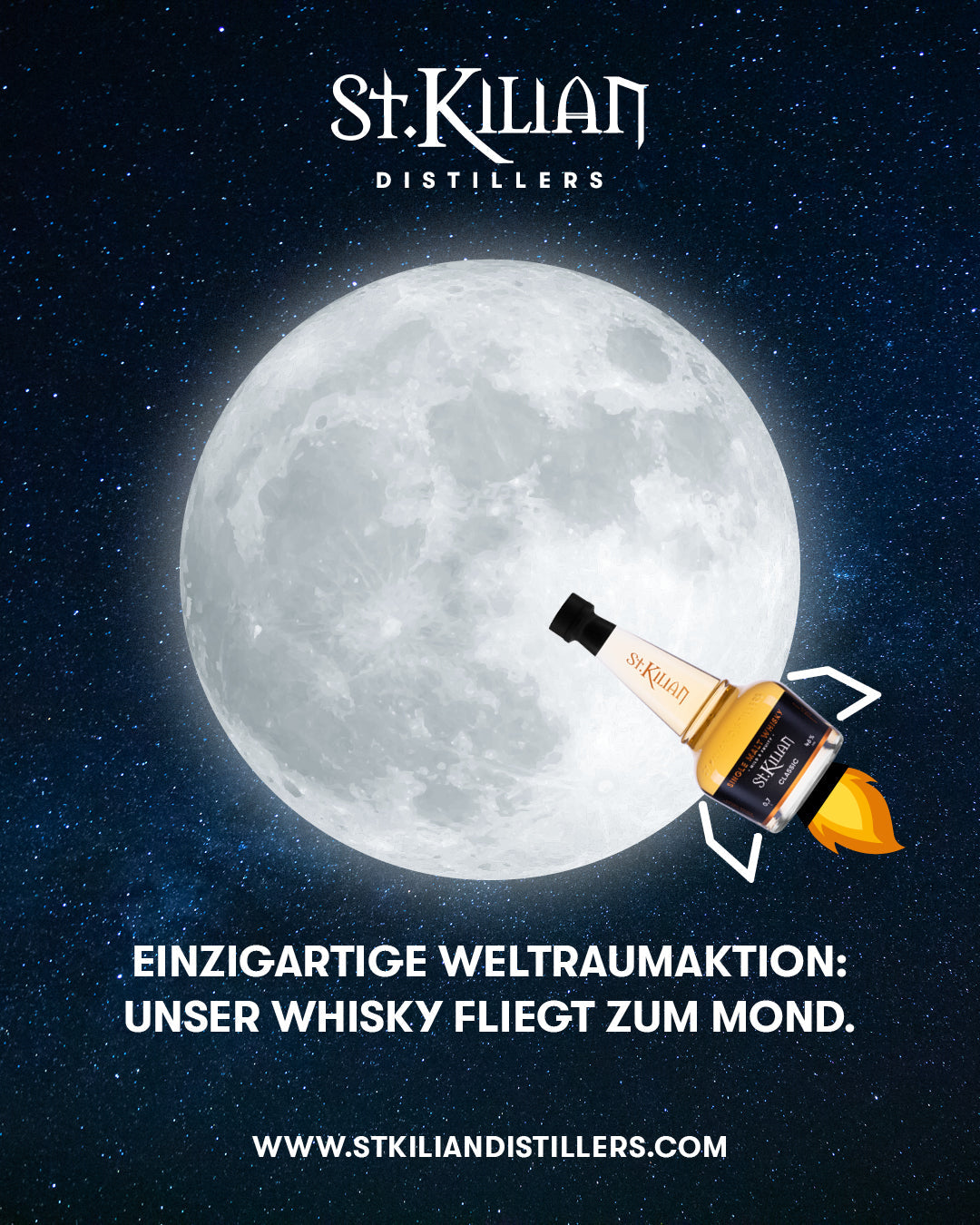Statement: St. Kilian bringt Whisky auf dem Mond