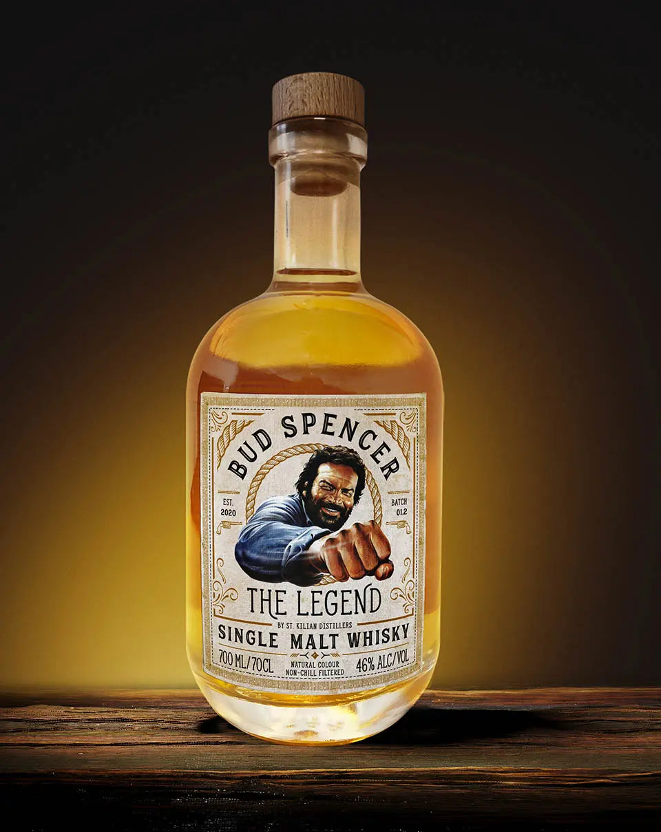 St. Kilian launcht "Bud Spencer Whisky"