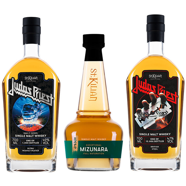 Pressemitteilung: Online Whisky Tasting mit Mizunara-Vollreifung und ZWEI neuen Judas Priest Single Malt Whiskys