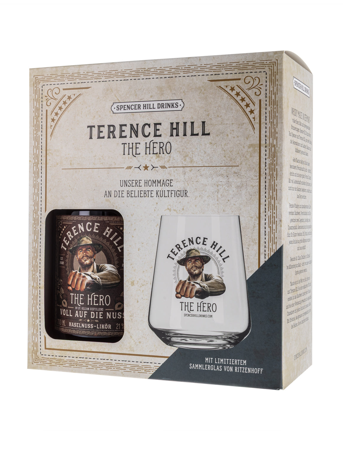 Terence Hill - Voll auf die Nuss - Hazelnut Liqueur - 0.7 L