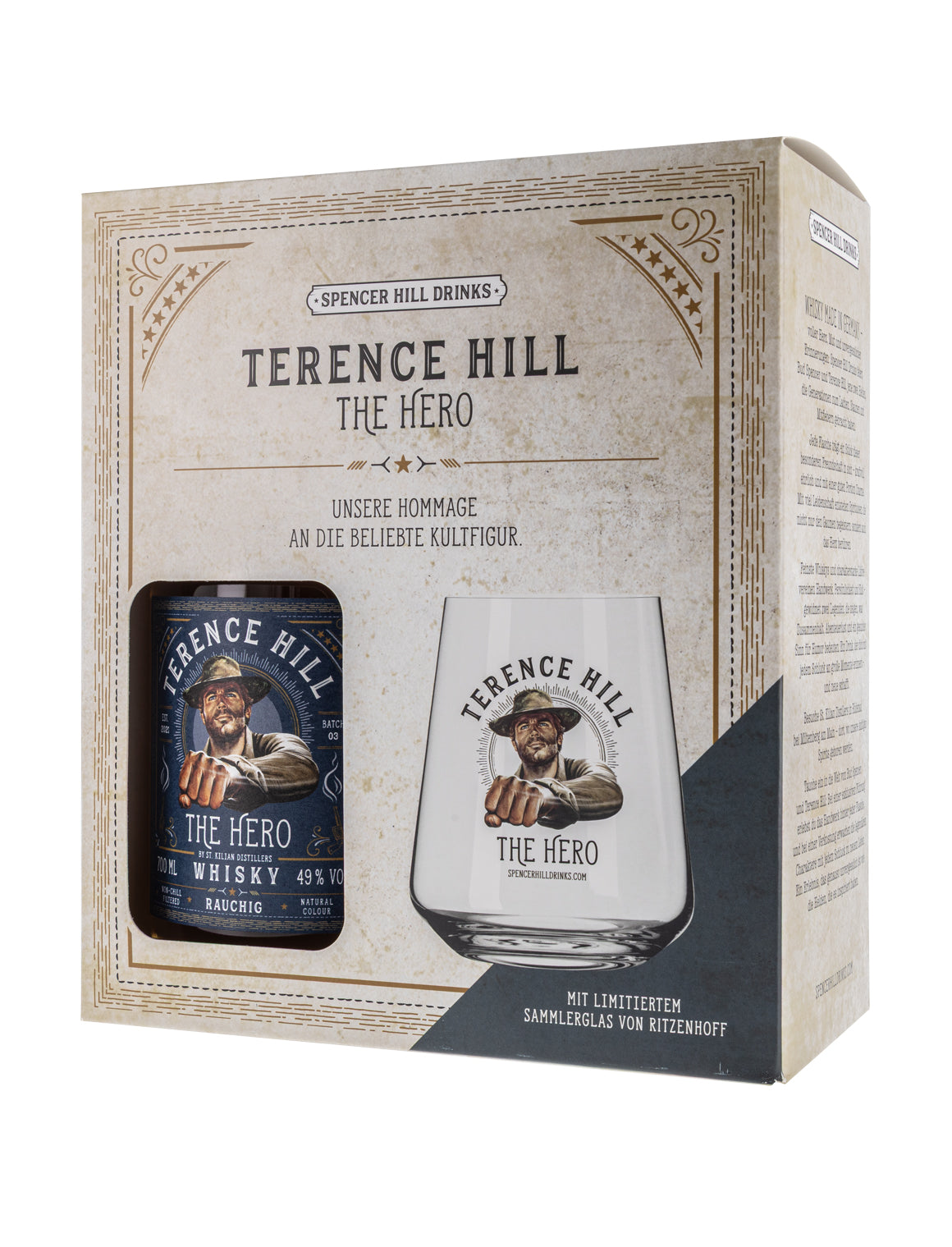 Geschenkbundle: Terence Hill Whisky (rauchig)