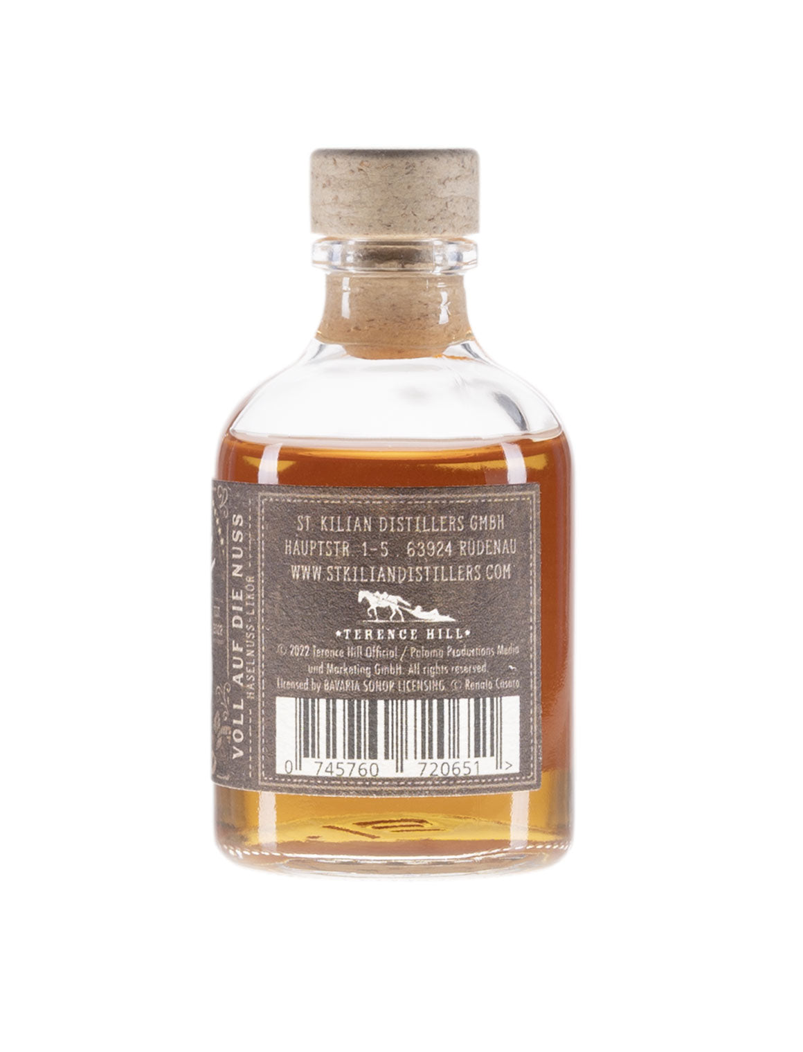 Terence Hill - Voll auf die Nuss - Hazelnut Liqueur - 0.05 L