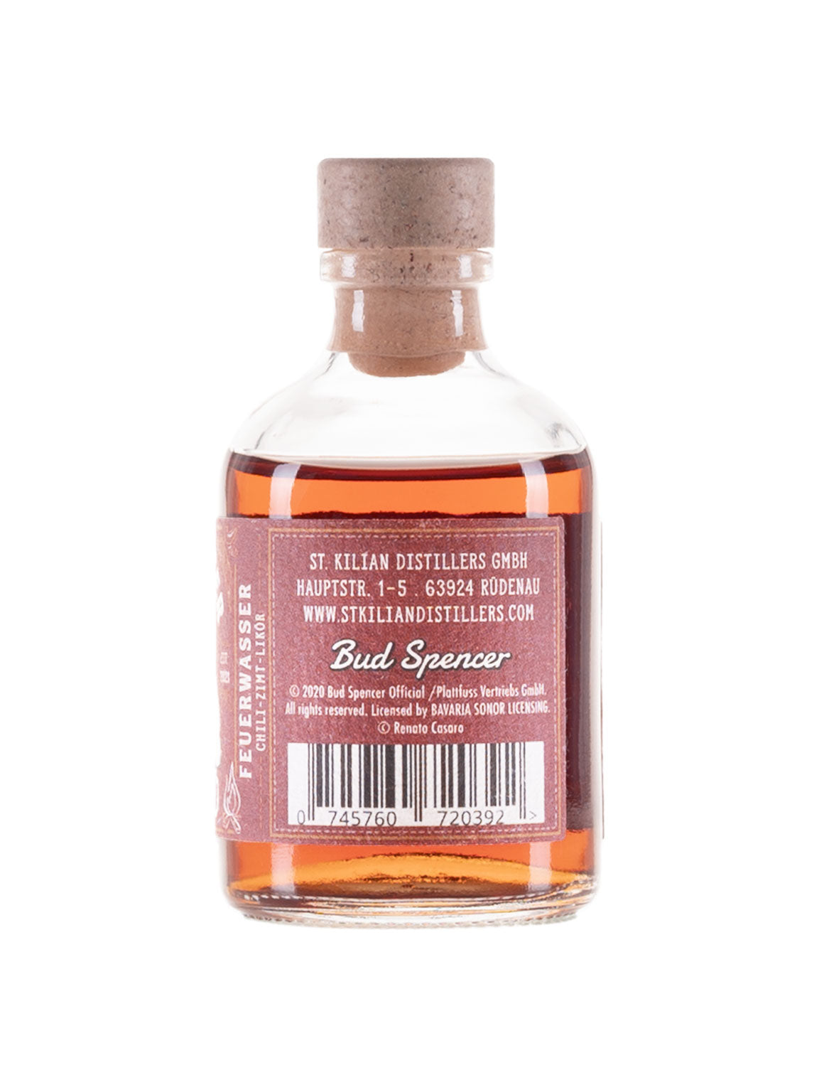 Bud Spencer - Feuerwasser - Cinnamon Liqueur with Chilli  - Mini - 0.05 L